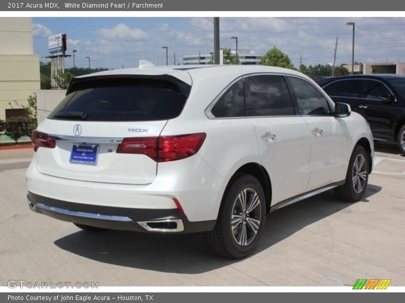 White Diamond Pearl / Parchment 2017 Acura MDX