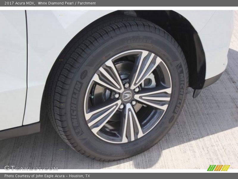 White Diamond Pearl / Parchment 2017 Acura MDX