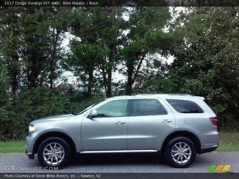 Billet Metallic / Black 2017 Dodge Durango SXT AWD
