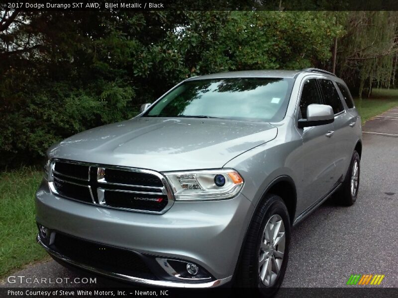 Billet Metallic / Black 2017 Dodge Durango SXT AWD