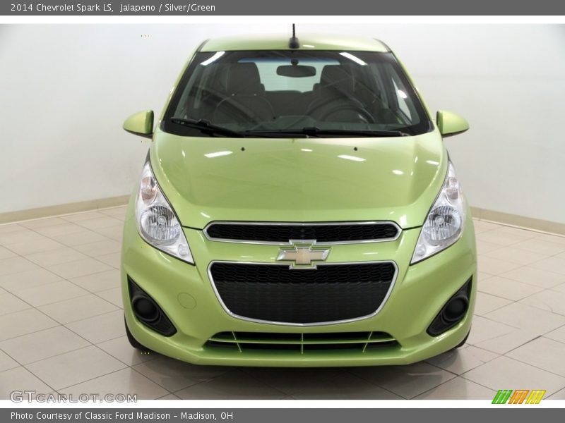 Jalapeno / Silver/Green 2014 Chevrolet Spark LS