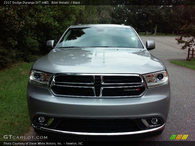 Billet Metallic / Black 2017 Dodge Durango SXT AWD