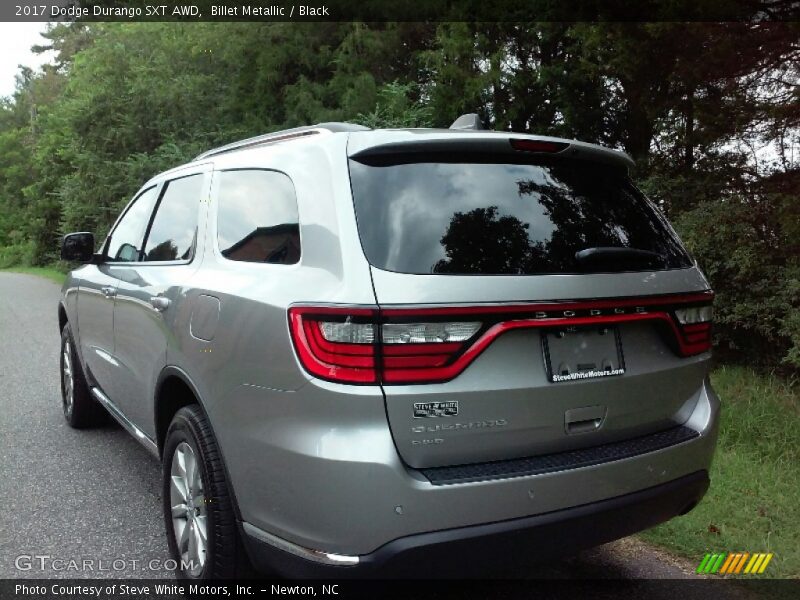 Billet Metallic / Black 2017 Dodge Durango SXT AWD