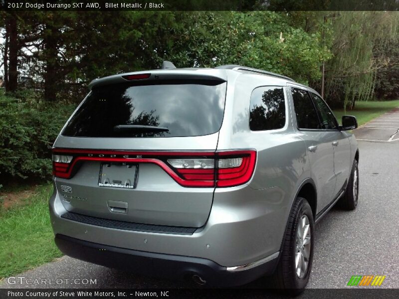 Billet Metallic / Black 2017 Dodge Durango SXT AWD