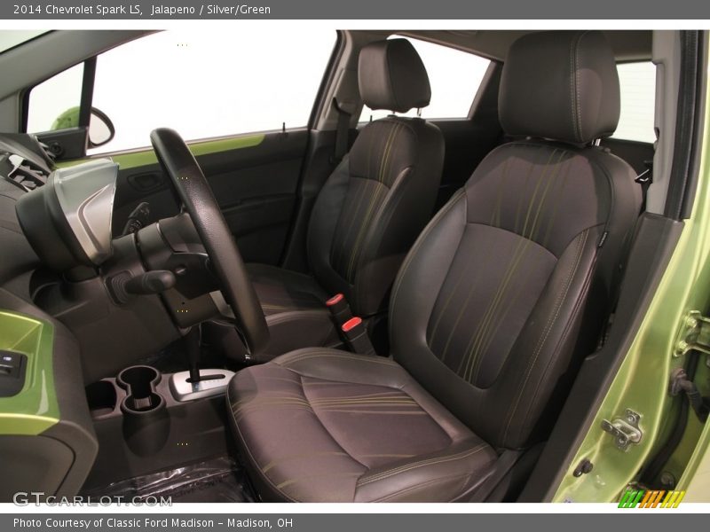 Jalapeno / Silver/Green 2014 Chevrolet Spark LS