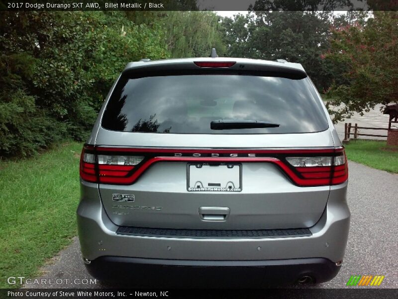 Billet Metallic / Black 2017 Dodge Durango SXT AWD