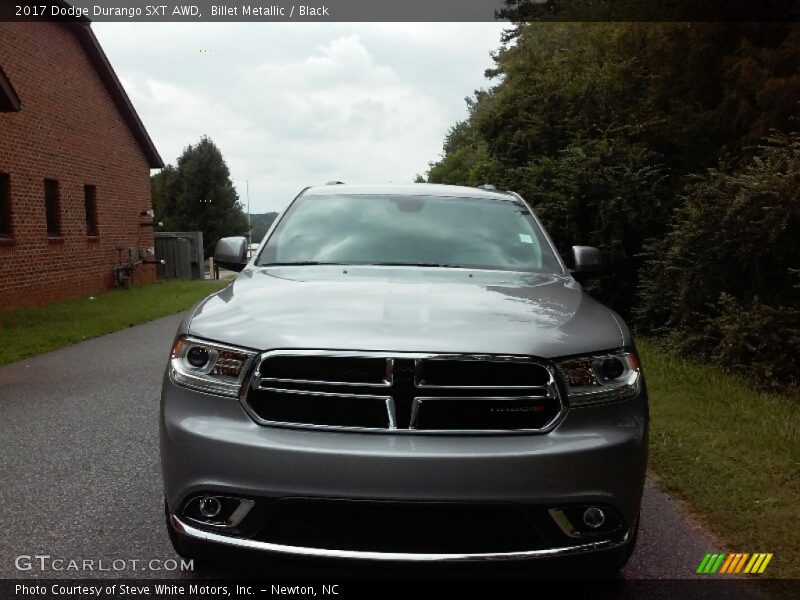 Billet Metallic / Black 2017 Dodge Durango SXT AWD