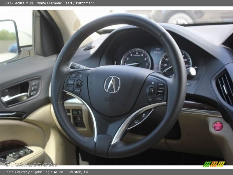 White Diamond Pearl / Parchment 2017 Acura MDX