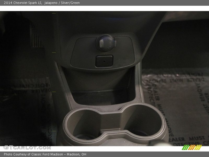 Jalapeno / Silver/Green 2014 Chevrolet Spark LS