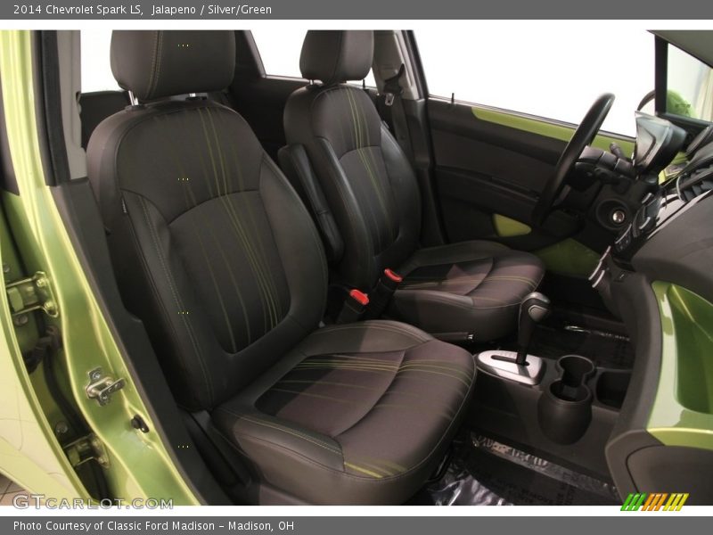Jalapeno / Silver/Green 2014 Chevrolet Spark LS