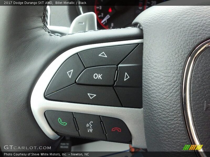 Billet Metallic / Black 2017 Dodge Durango SXT AWD