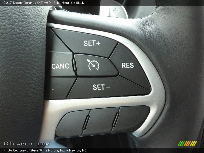 Billet Metallic / Black 2017 Dodge Durango SXT AWD