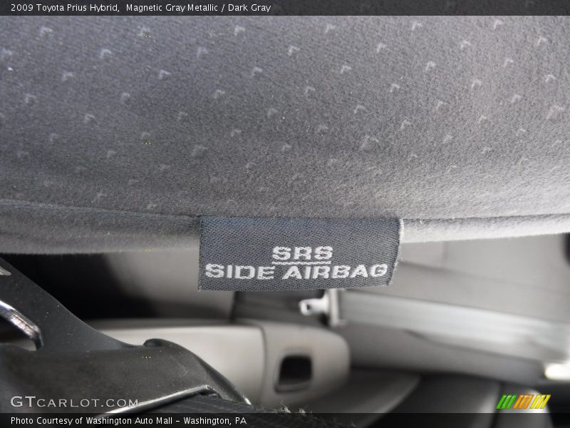 Magnetic Gray Metallic / Dark Gray 2009 Toyota Prius Hybrid