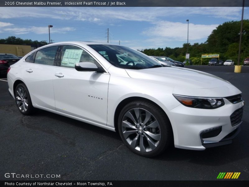 Iridescent Pearl Tricoat / Jet Black 2016 Chevrolet Malibu Premier