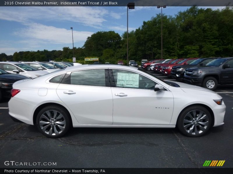 Iridescent Pearl Tricoat / Jet Black 2016 Chevrolet Malibu Premier