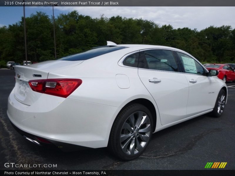 Iridescent Pearl Tricoat / Jet Black 2016 Chevrolet Malibu Premier