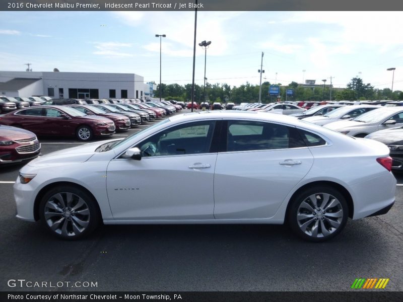 Iridescent Pearl Tricoat / Jet Black 2016 Chevrolet Malibu Premier