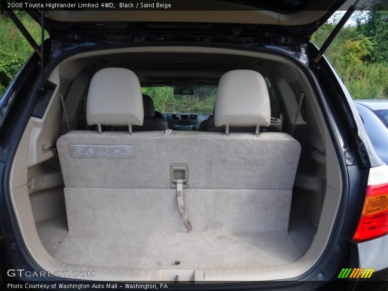 Black / Sand Beige 2008 Toyota Highlander Limited 4WD