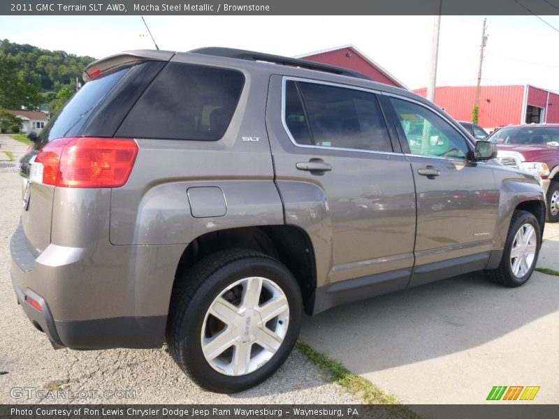 Mocha Steel Metallic / Brownstone 2011 GMC Terrain SLT AWD