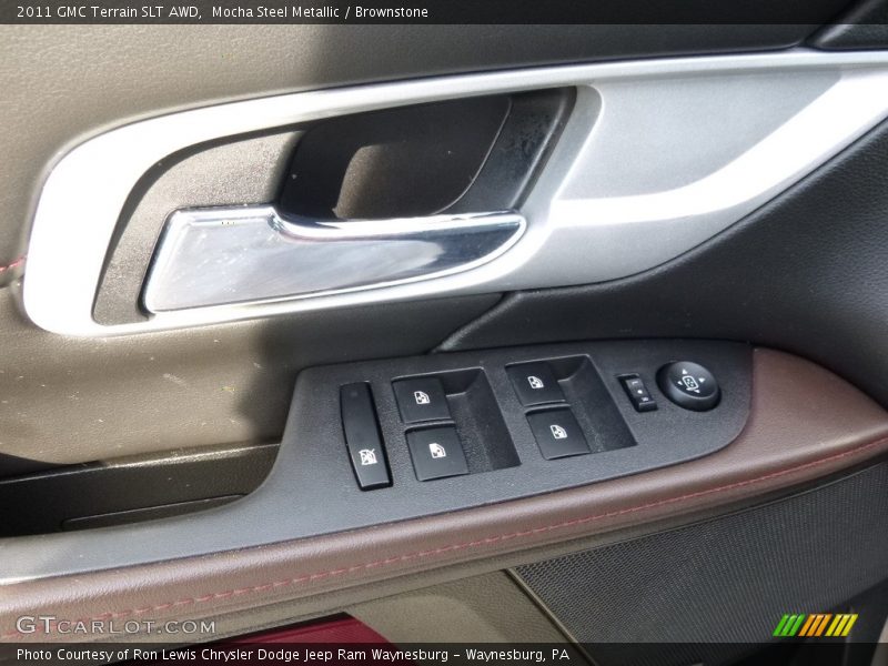 Mocha Steel Metallic / Brownstone 2011 GMC Terrain SLT AWD