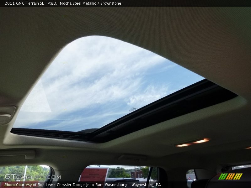 Mocha Steel Metallic / Brownstone 2011 GMC Terrain SLT AWD