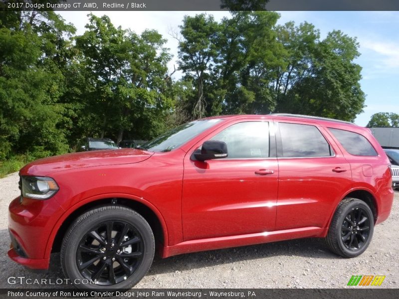 Front 3/4 View of 2017 Durango GT AWD