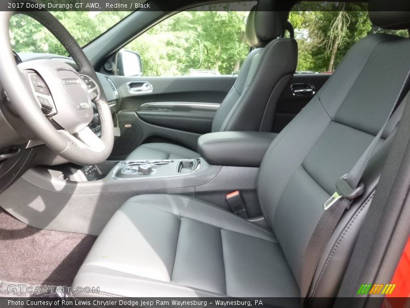 Front Seat of 2017 Durango GT AWD