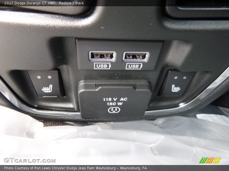 Redline / Black 2017 Dodge Durango GT AWD