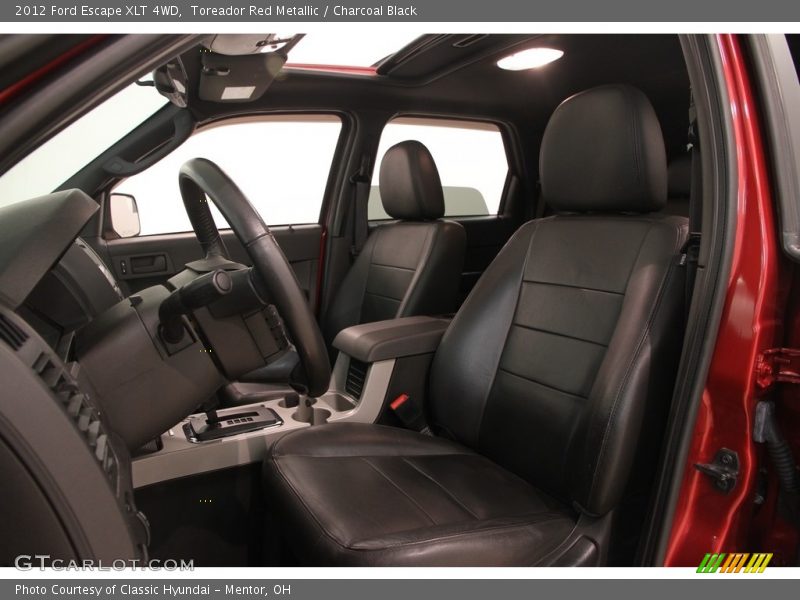 Toreador Red Metallic / Charcoal Black 2012 Ford Escape XLT 4WD