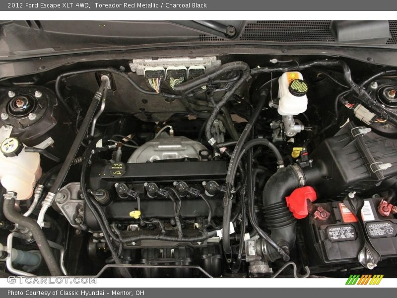Toreador Red Metallic / Charcoal Black 2012 Ford Escape XLT 4WD