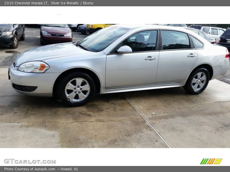 Silver Ice Metallic / Ebony 2010 Chevrolet Impala LT