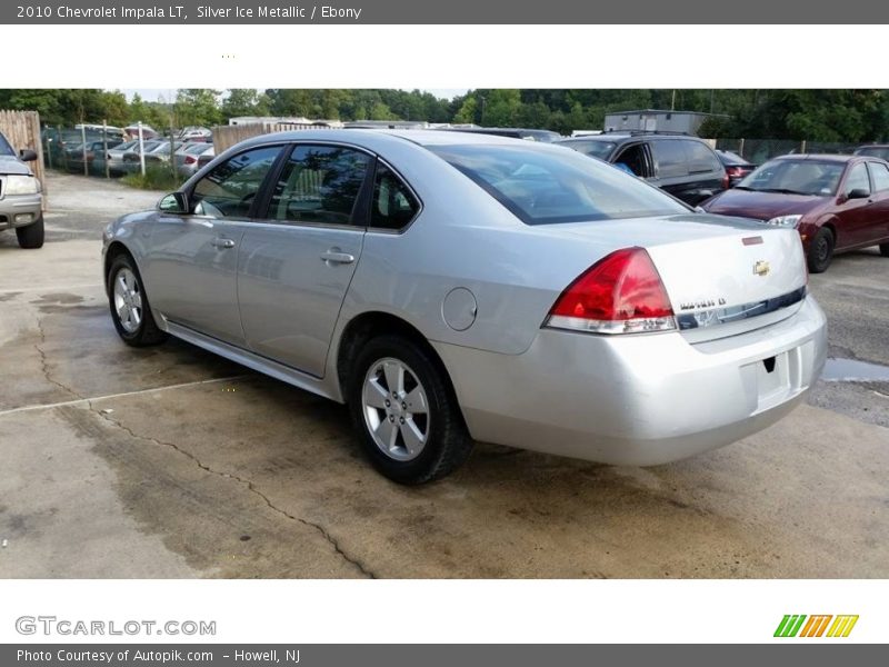 Silver Ice Metallic / Ebony 2010 Chevrolet Impala LT