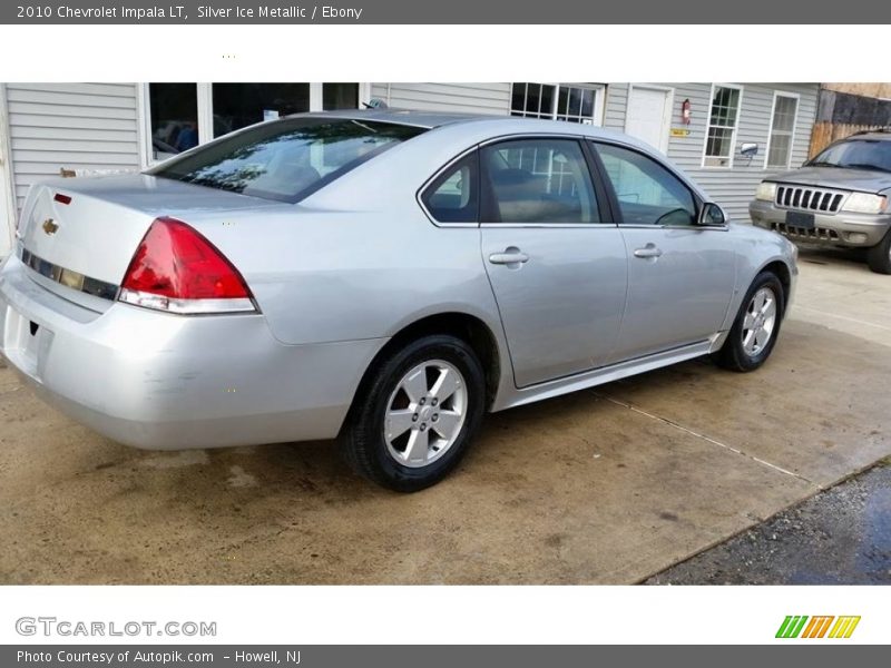 Silver Ice Metallic / Ebony 2010 Chevrolet Impala LT