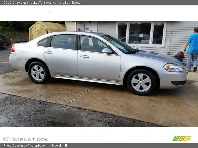 Silver Ice Metallic / Ebony 2010 Chevrolet Impala LT