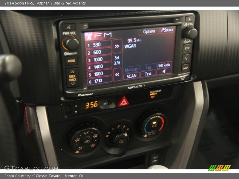 Asphalt / Black/Red Accents 2014 Scion FR-S