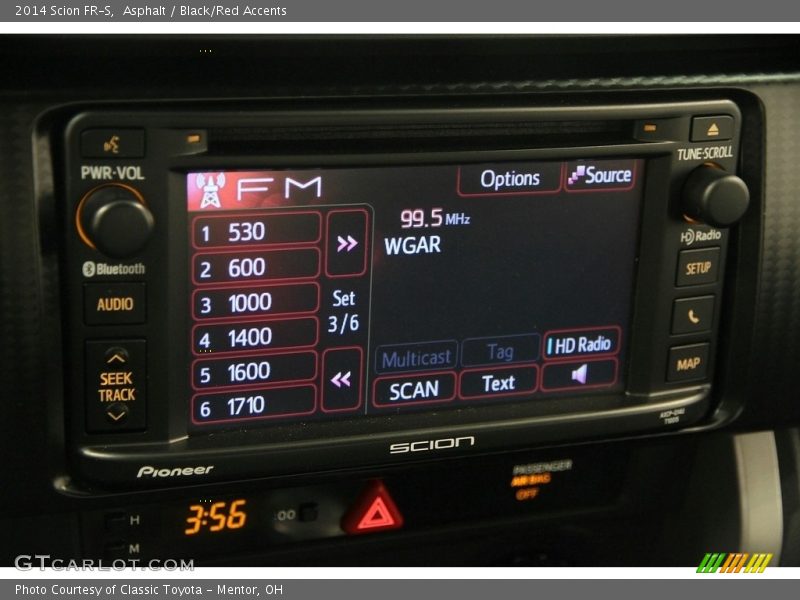 Asphalt / Black/Red Accents 2014 Scion FR-S