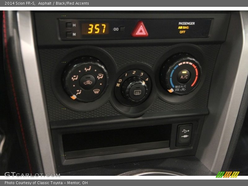 Asphalt / Black/Red Accents 2014 Scion FR-S