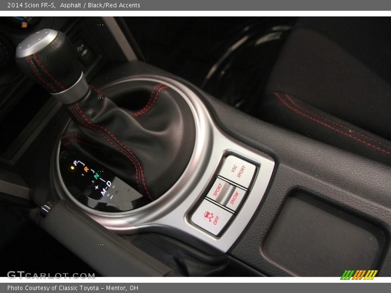 Asphalt / Black/Red Accents 2014 Scion FR-S