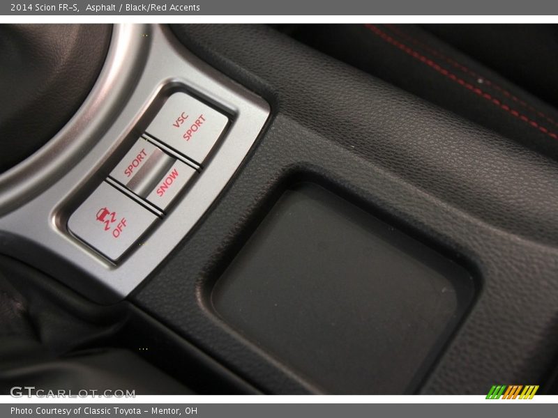Asphalt / Black/Red Accents 2014 Scion FR-S