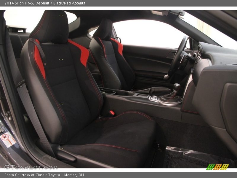 Asphalt / Black/Red Accents 2014 Scion FR-S