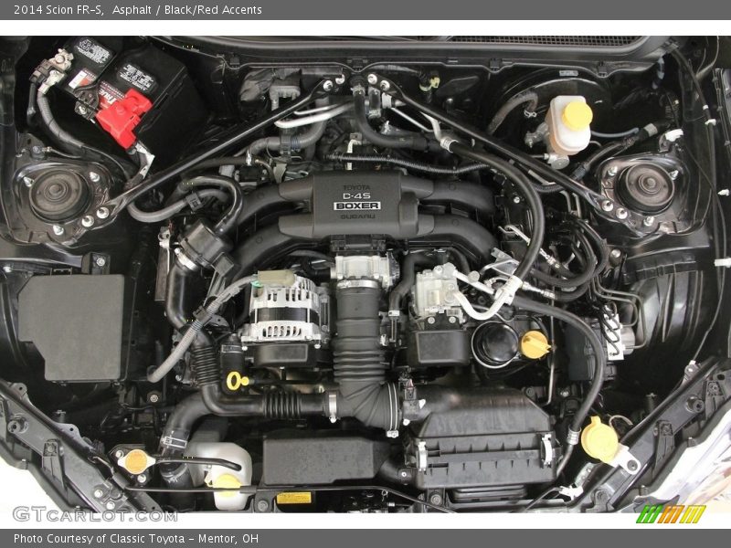 Asphalt / Black/Red Accents 2014 Scion FR-S