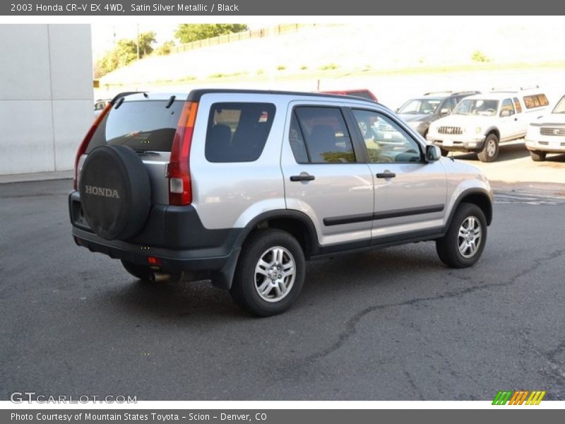 Satin Silver Metallic / Black 2003 Honda CR-V EX 4WD