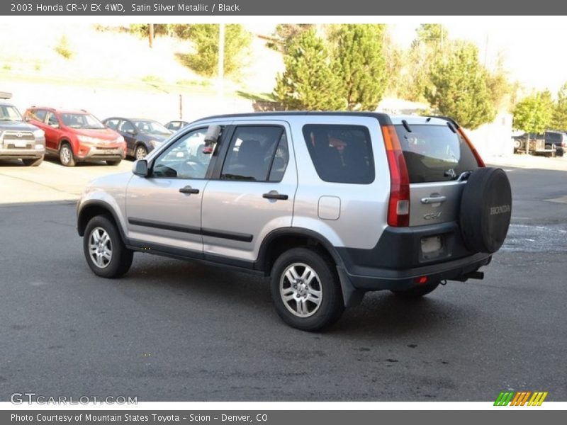 Satin Silver Metallic / Black 2003 Honda CR-V EX 4WD