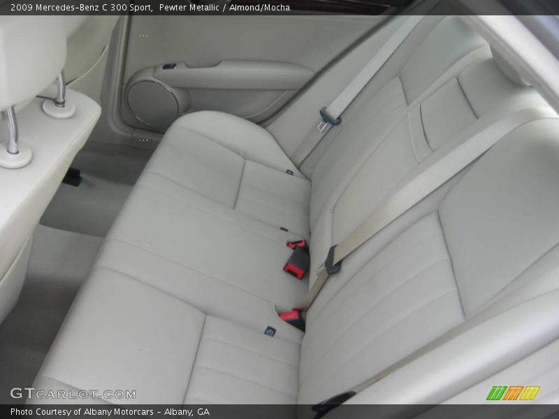 Pewter Metallic / Almond/Mocha 2009 Mercedes-Benz C 300 Sport