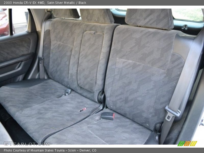 Satin Silver Metallic / Black 2003 Honda CR-V EX 4WD