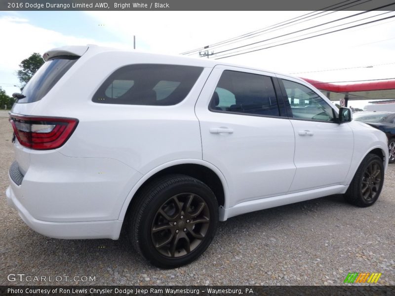 Bright White / Black 2016 Dodge Durango Limited AWD