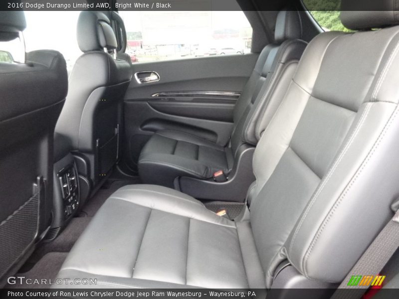 Bright White / Black 2016 Dodge Durango Limited AWD