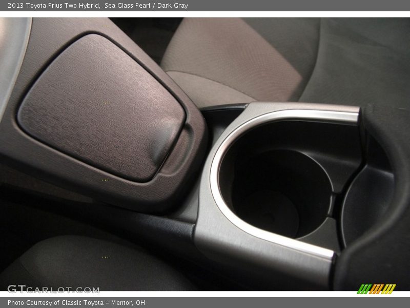 Sea Glass Pearl / Dark Gray 2013 Toyota Prius Two Hybrid