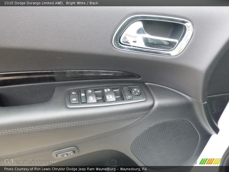 Bright White / Black 2016 Dodge Durango Limited AWD