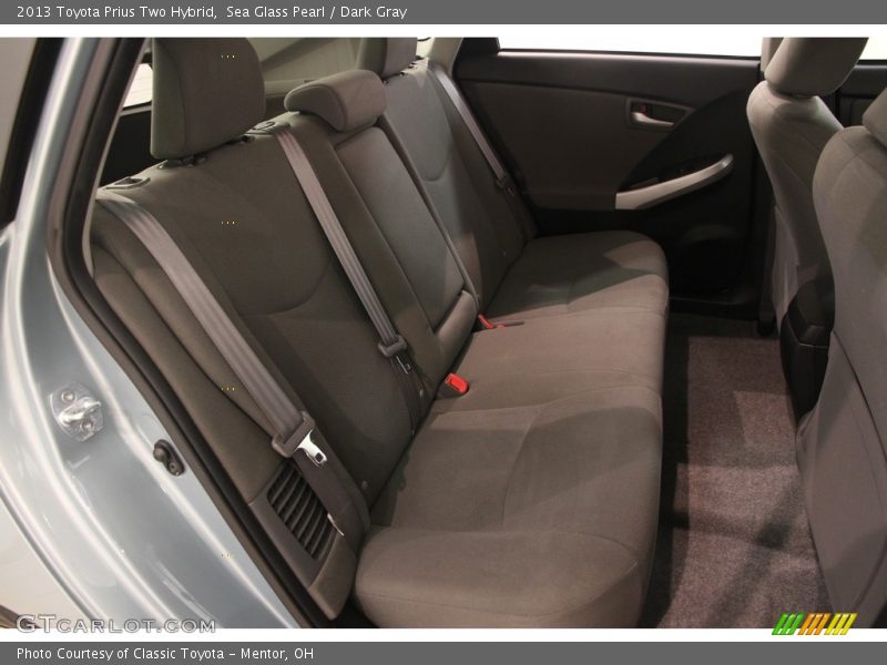 Sea Glass Pearl / Dark Gray 2013 Toyota Prius Two Hybrid